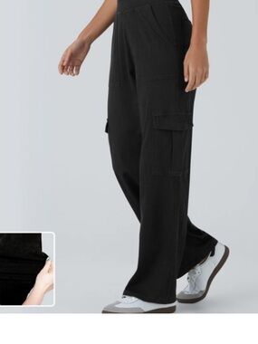 Halara Flex Black Cargo Pants Medium Tall